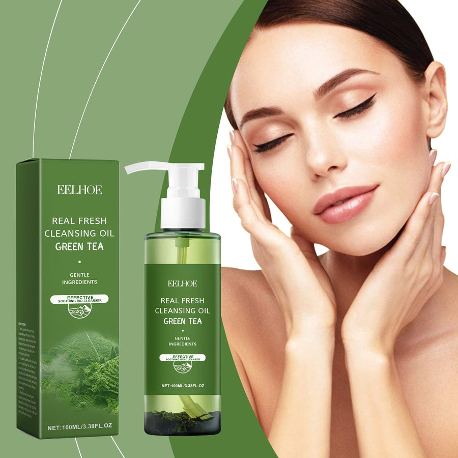 Green Tea Cleansing Oil for Gentle Makeup Removal 100ml