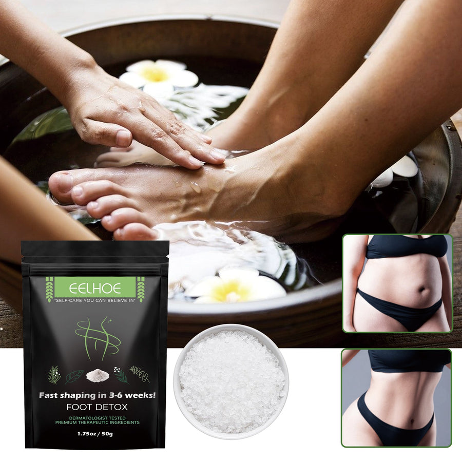 Foot Bath Salts for Body Sculpting — Visible Shaping in 3-6 Weeks