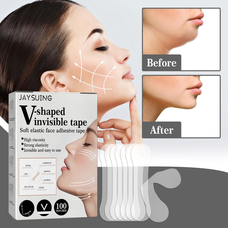 Invisible Face Lift Patches for a Tighter-Looking Jawline