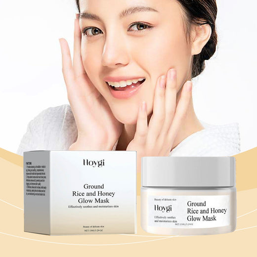 Honey Rice Mud Mask for Clogged Pores & Dry Skin