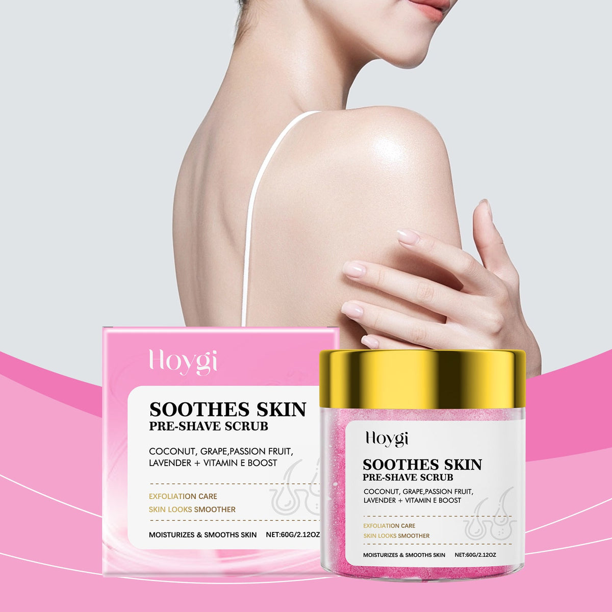Pre-Shave Scrub for Smooth, Bump-Free Skin