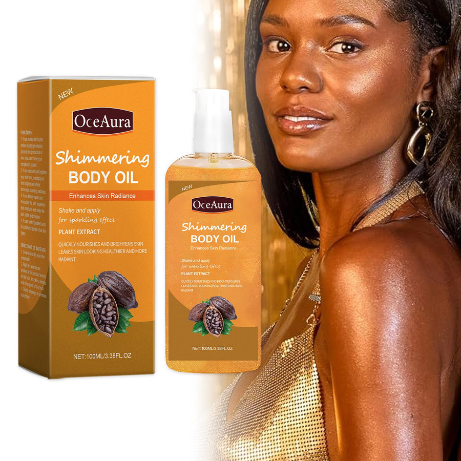 Shimmering Body Oil for Long-Lasting Radiant Skin