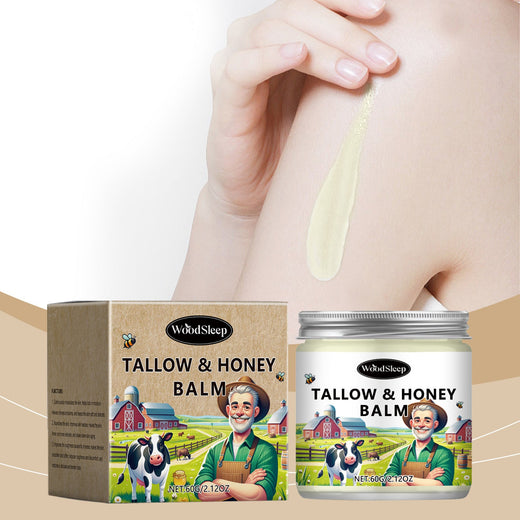 Tallow Honey Balm for Deep Skin Repair & Hydration