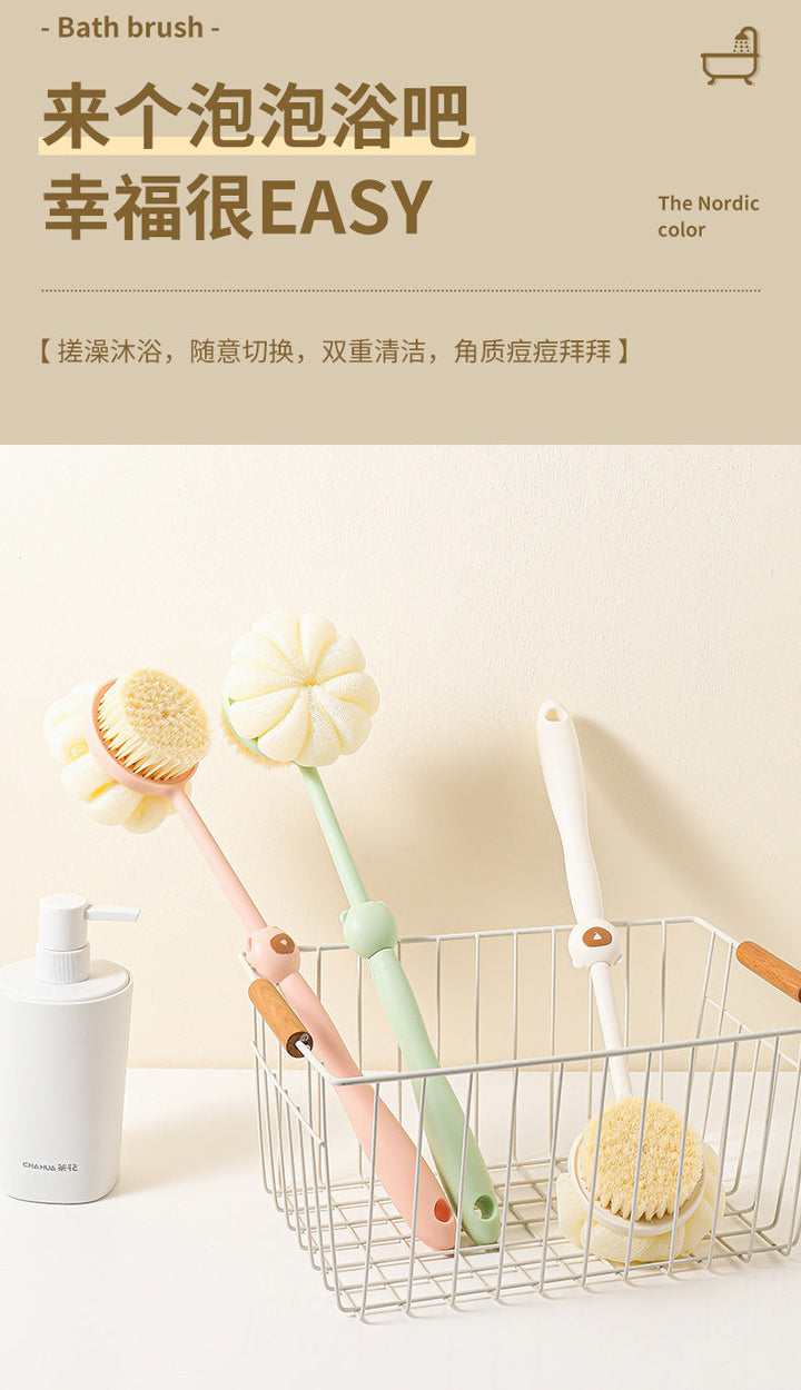 Long Handle Back Scrubber Brush - No Help Needed