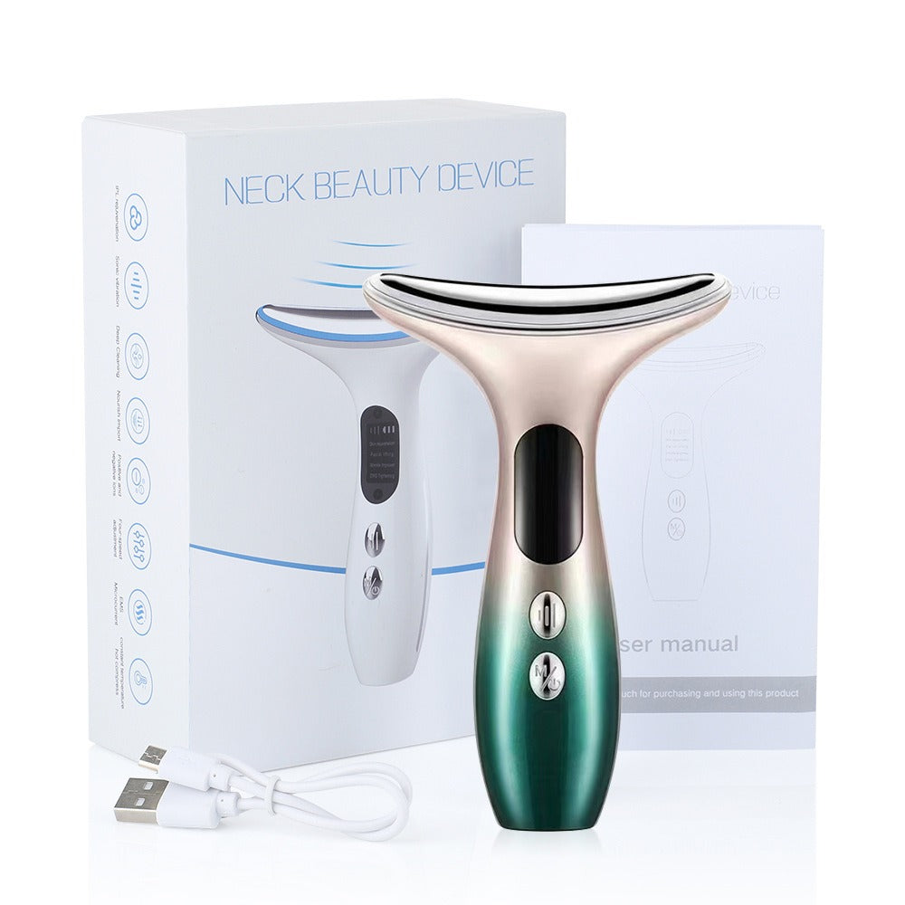Neck and Face Microcurrent Beauty Device for Firming