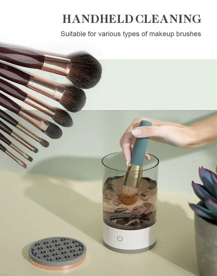 Makeup Brush Cleaner Machine — Automatic Spinning Wash