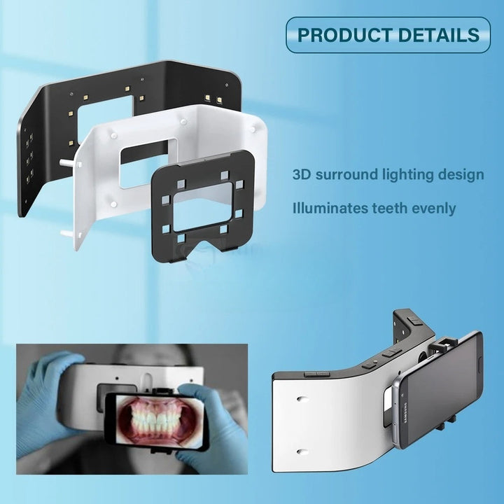 Dental LED Fill Light — Shadow‑Free Smartphone Oral