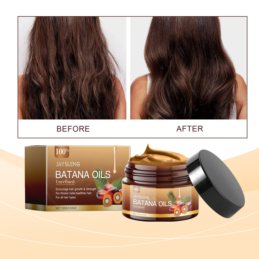Batana Hair Oil for Softer, Shinier, Stronger-Looking Hair