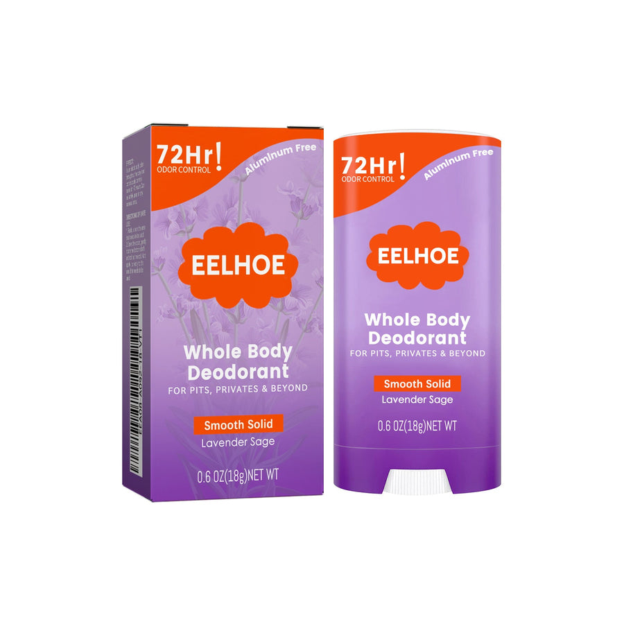 Whole Body Deodorant Stick — 72-Hour Aluminum-Free Odor