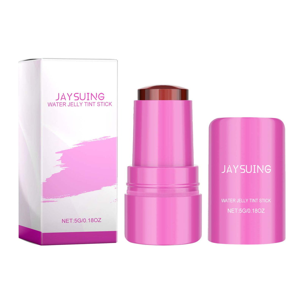 Jelly Blush Lip Gloss Stick for Bright Lips & Cheeks