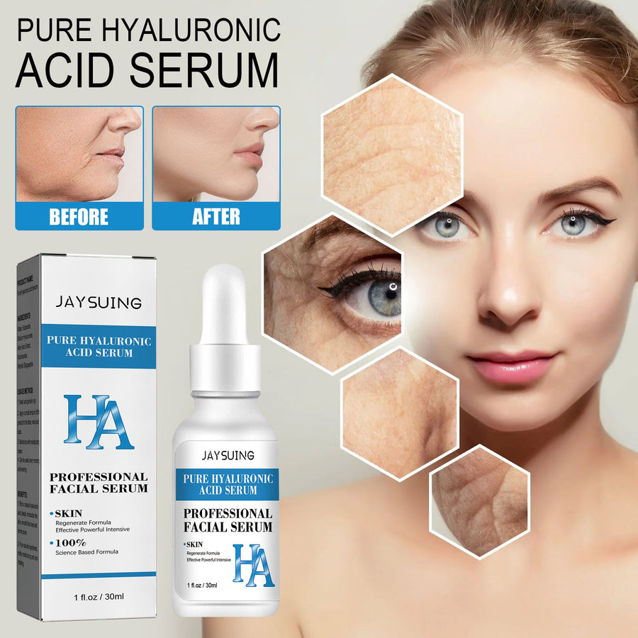Hyaluronic Acid Serum for Smoother, Hydrated Skin