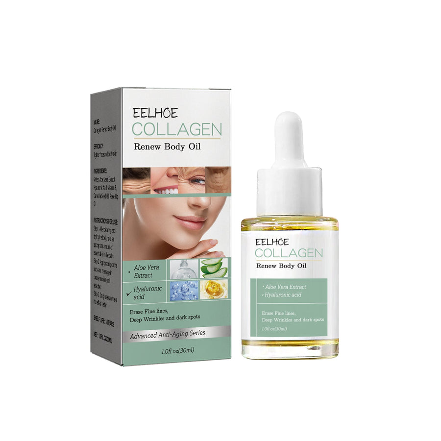 Collagen Body Oil for Firming Sagging Arms & Belly Skin