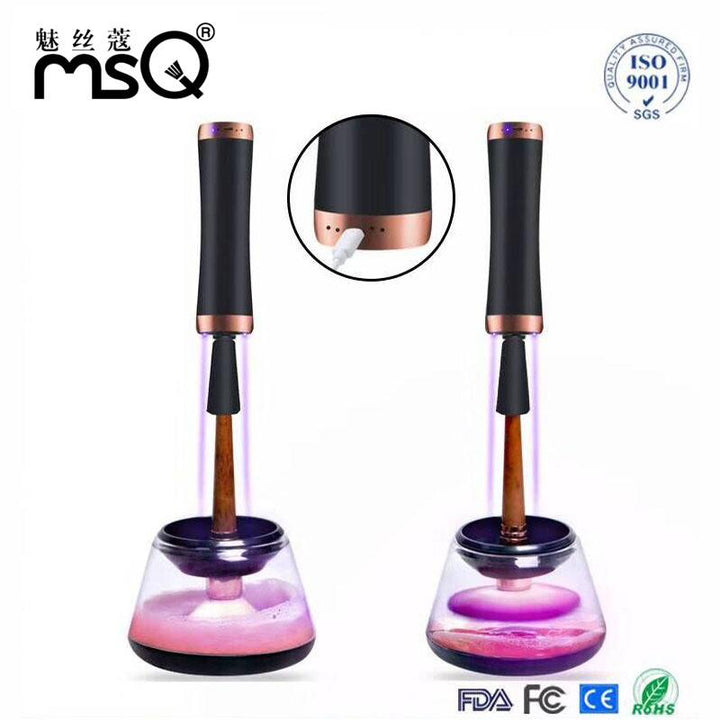 Makeup Brush Cleaner Machine - Automatic Wash & Dry in 30s