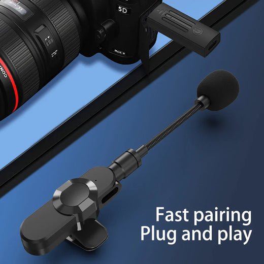 K35D Wireless Lavalier Mic – 60m Range for Teachers & Creators
