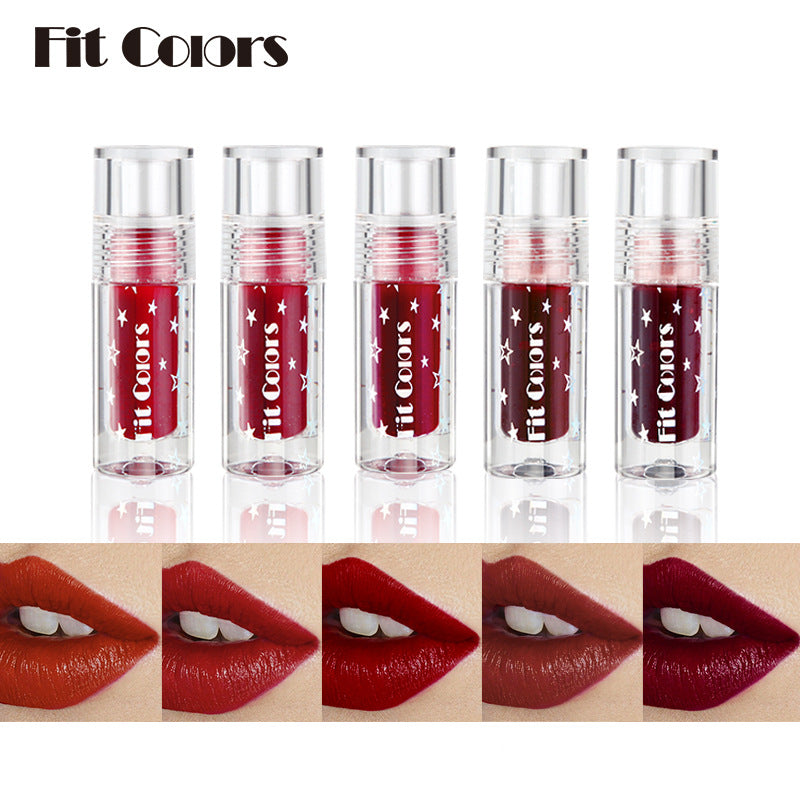 Liquid Lip Dye Set: Five Bold Shades For Easy Touch-Ups