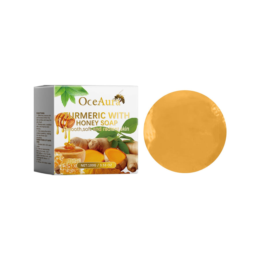 Honey Turmeric Soap for Bright, Clear Skin Daily
