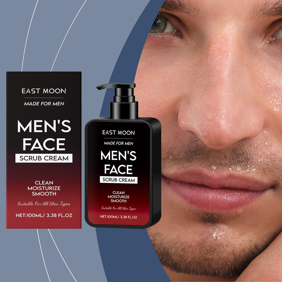 Men's Facial Scrub for Oil Control & Smooth Skin