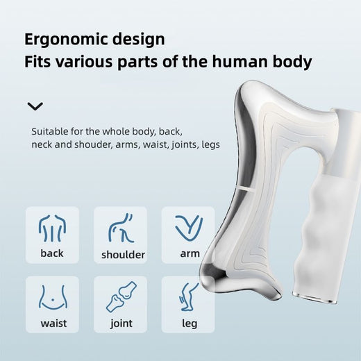 Microcurrent EMS Heat Massager — 3-Mode Muscle Relief