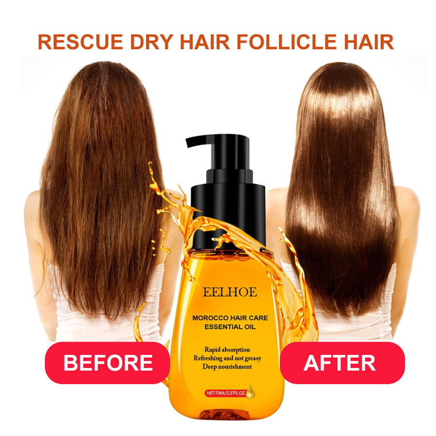 Hair Essential Oil for Frizz-Free, Nourished Shine