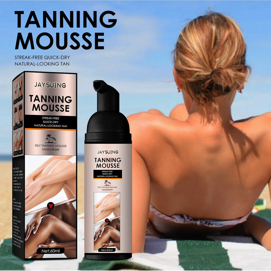Self-Tanning Mousse for a Buildable, Natural-Looking Tan