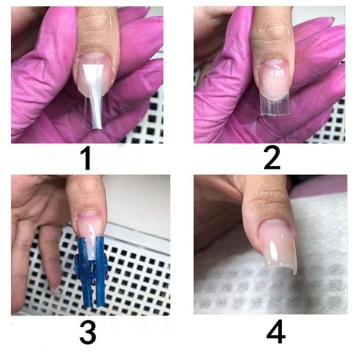 C-Curve Nail Clips for Gel Extensions — Perfect Arch Every