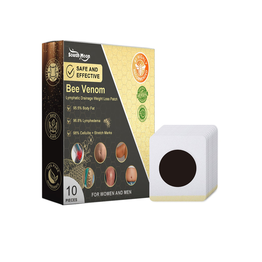 Bee Venom Lymphatic Drainage Weight Loss Patch, Lymphatic Sl