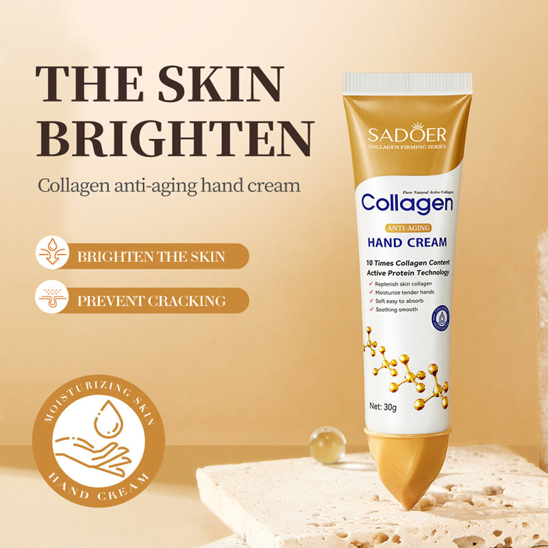 Collagen Hand Cream for Dry, Rough Skin Relief Care