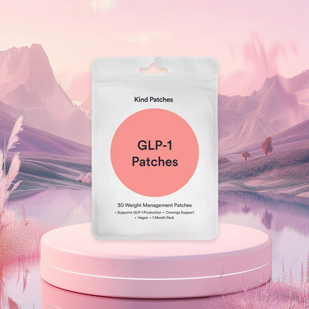 Kind Patches GLP-1 Patches product packaging on white background