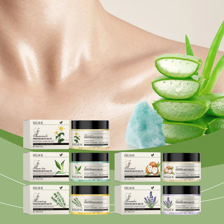Exfoliating Bath Salts for Soft, Glowing Skin