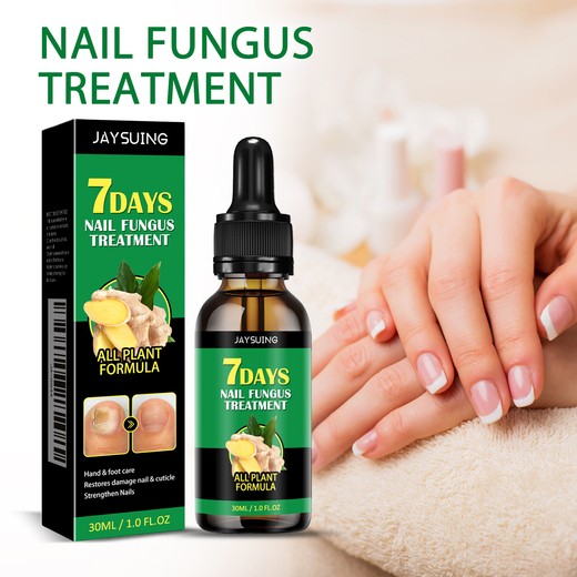 Nail Fungus Treatment With Ginger Plant-Based Formula