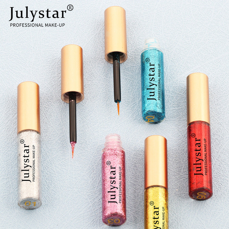 Glitter Liquid Eyeliner Set for Colorful Eye Looks