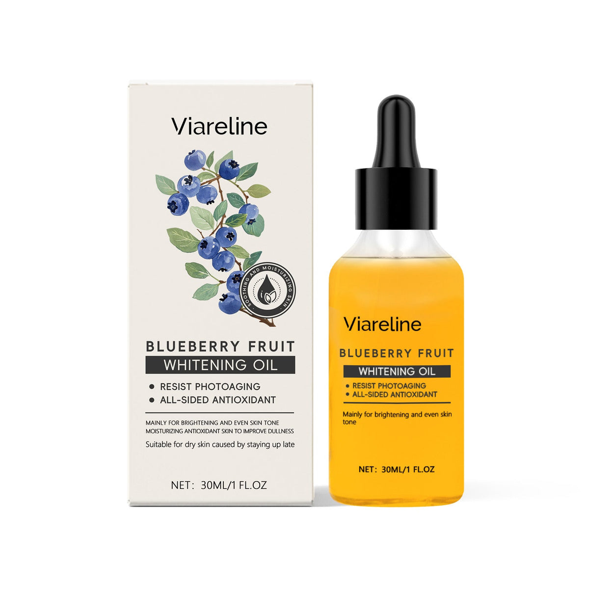 Blueberry Facial Oil for Brighter, Radiant-Looking Skin
