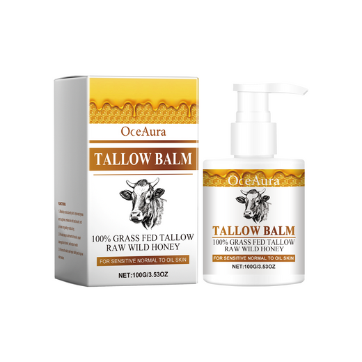 Honey Tallow Moisturizer for Dry, Sensitive Skin Barrier