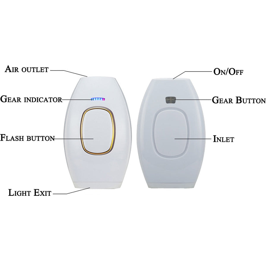 IPL Hair Removal Device – Painless Permanent Smooth Skin