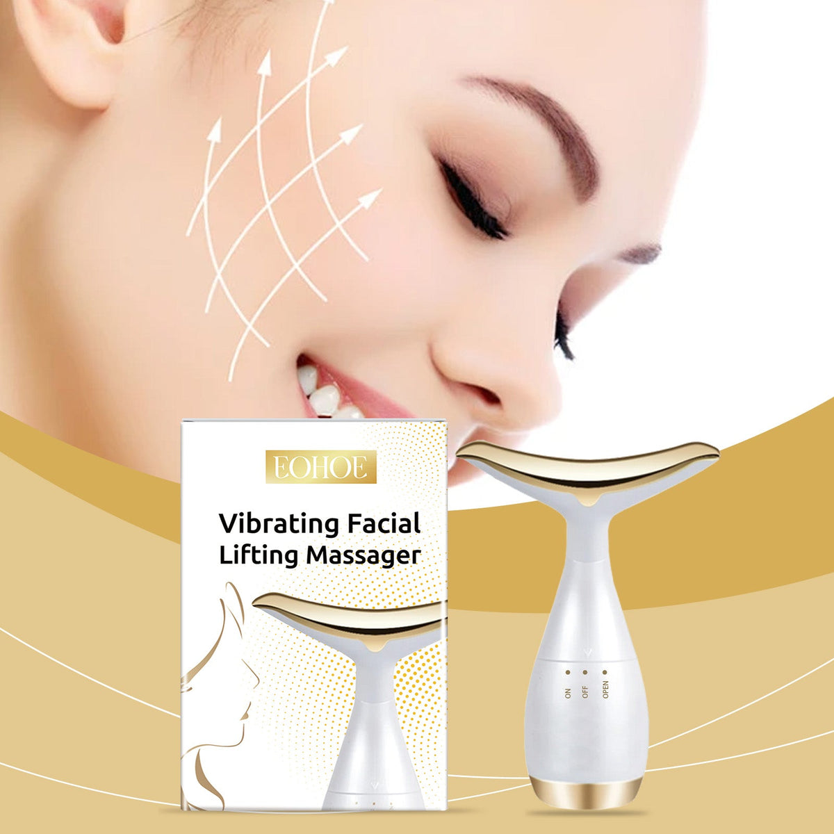 Facial Firming Massager – Stimulate Collagen for Firmer