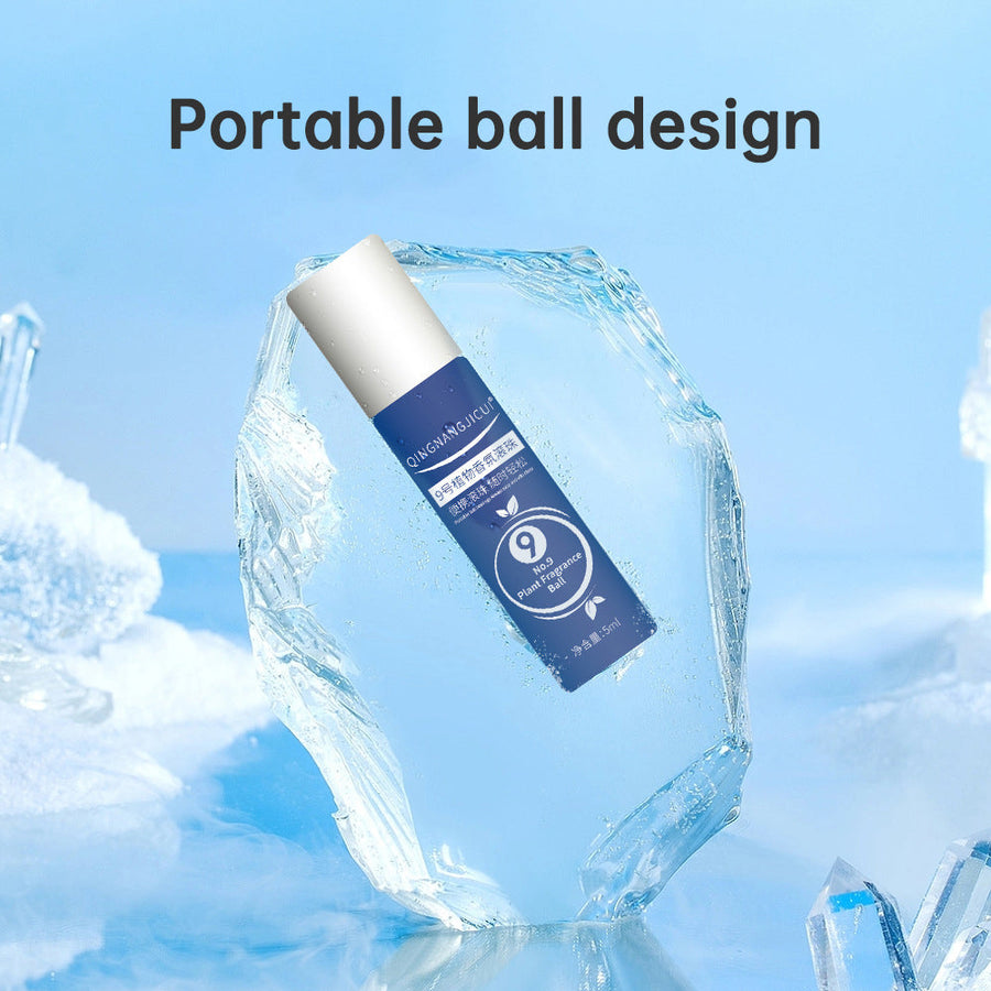 Portable Plant Fragrance Roller Ball for Calm Moments