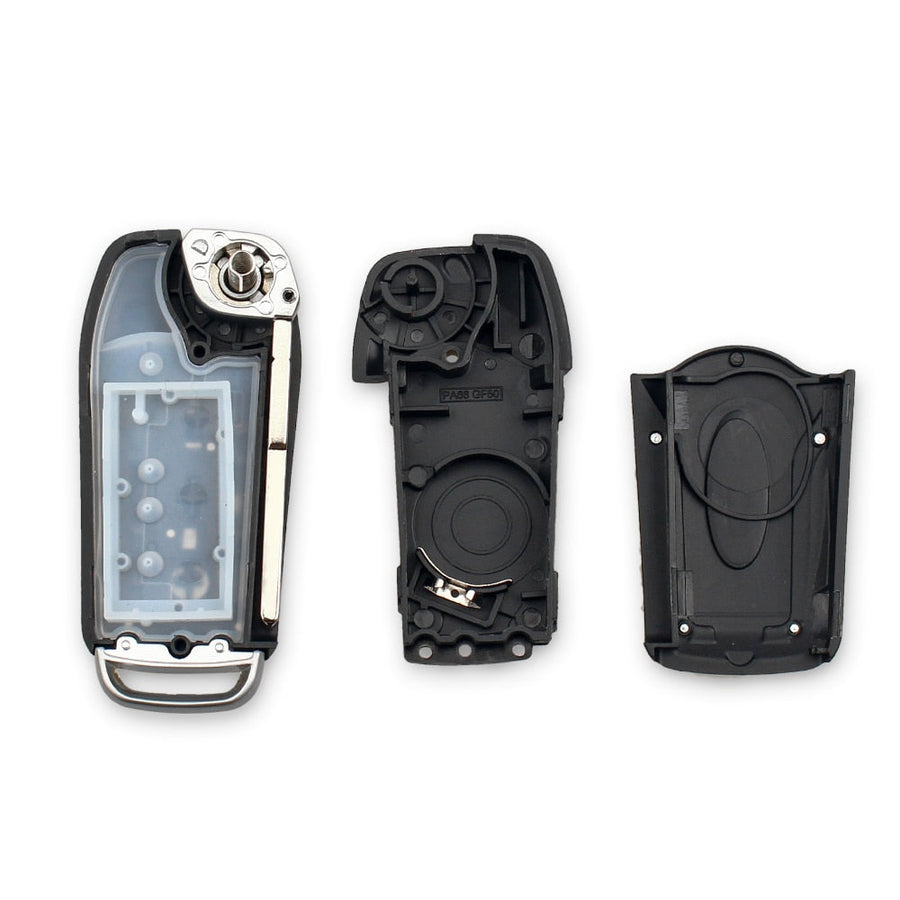 Ford 3-Button Flip Key Shell — for Focus Mondeo Fiesta