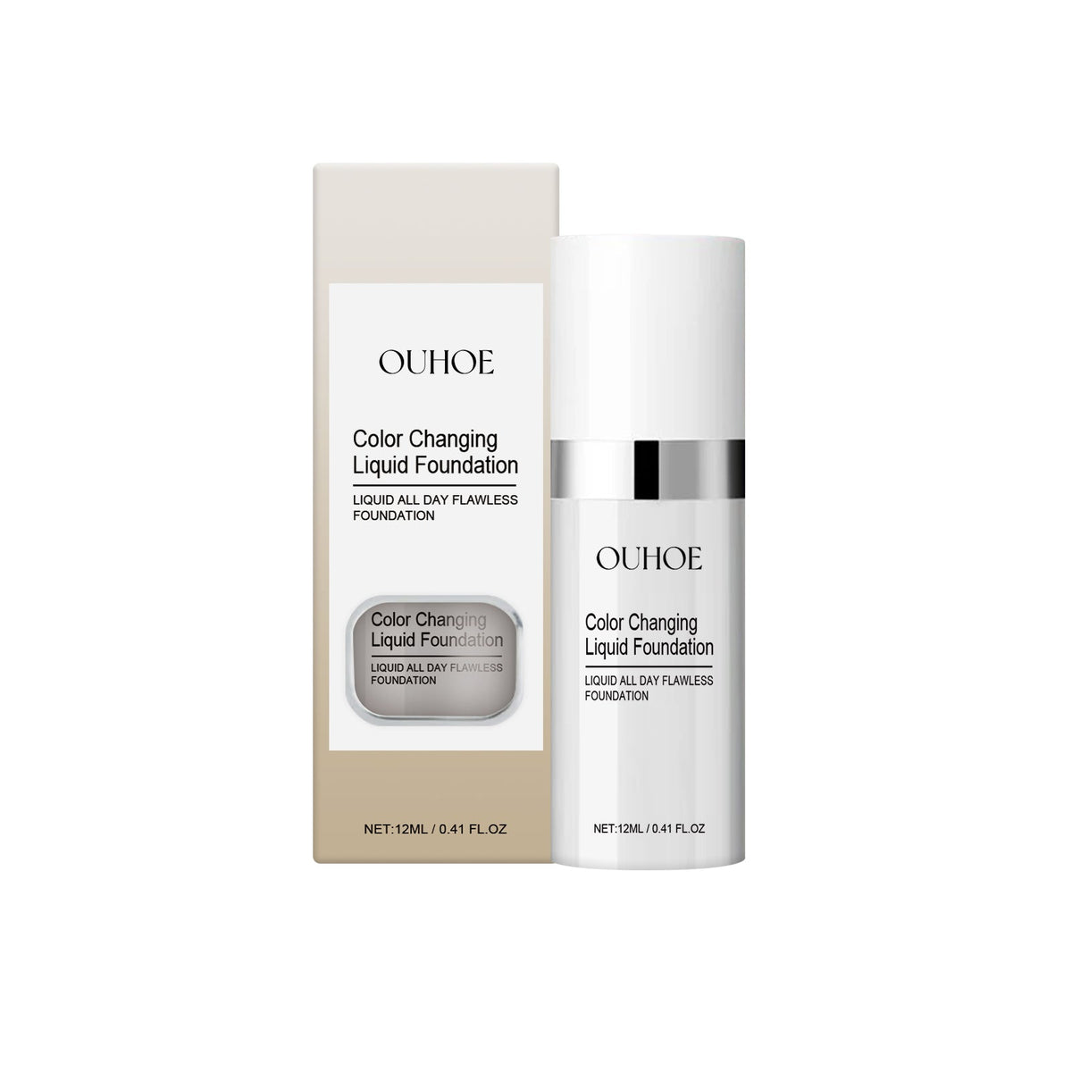 Color Changing Liquid Foundation for Natural Coverage