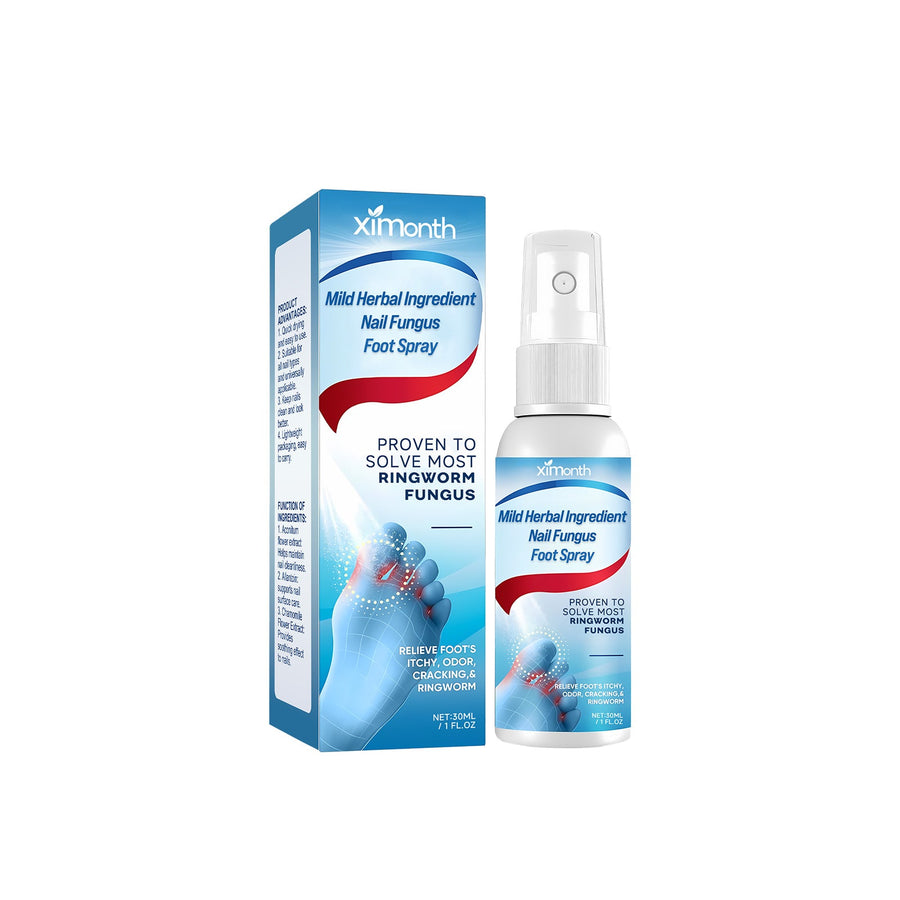 Herbal Foot Fungus Spray for Nail & Skin Relief