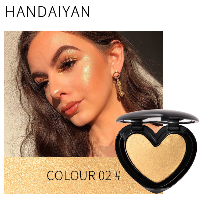 Dual-Use Highlighting Powder for Face and Eye Makeup