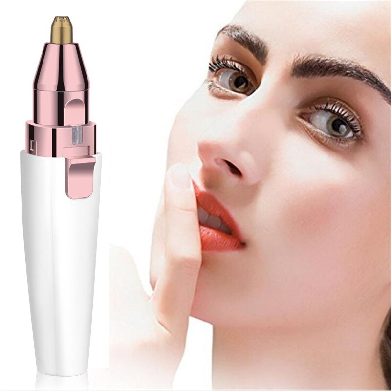 2-in-1 Eyebrow Trimmer for Precise Facial Touch-Ups