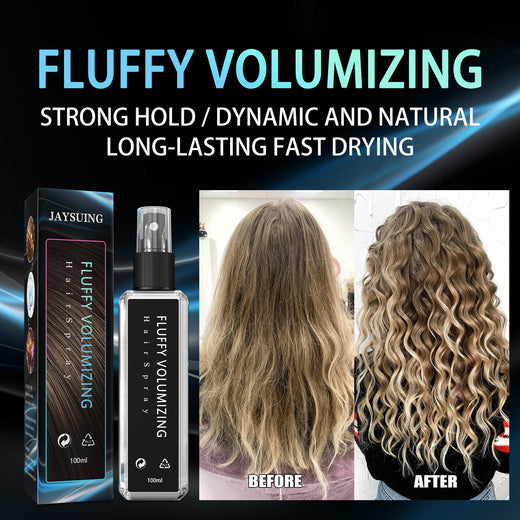 Volumizing Hair Styling Spray for Curls, Frizz & Hold