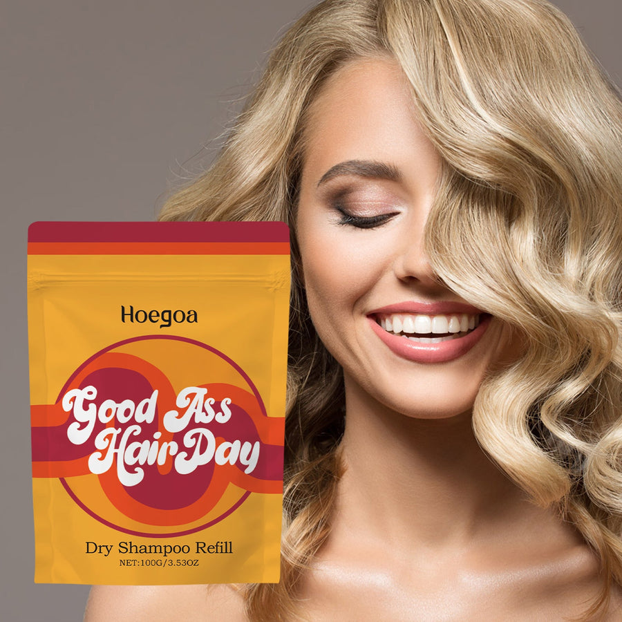 Dry Shampoo Powder Spray for Fresh, Voluminous Roots