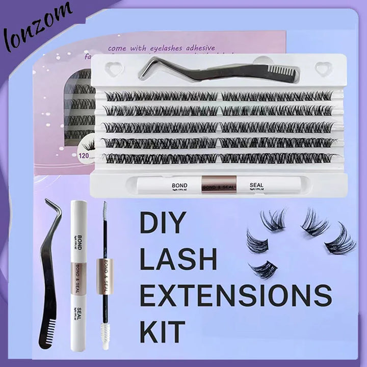 DIY Lash Extension Kit for Natural-Looking Volume