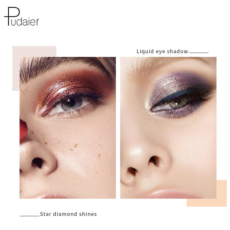 Liquid Eye Shadow for High-Shine Diamond-Metal Sparkle