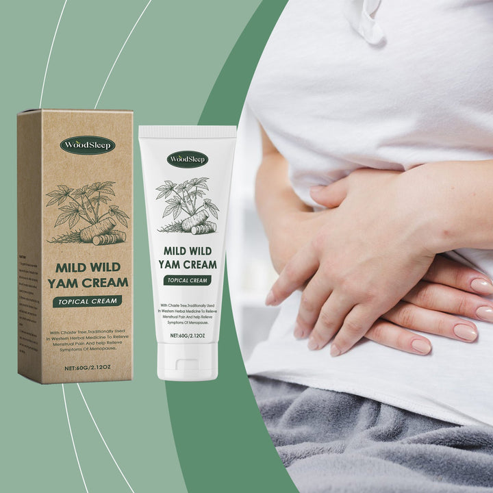 Wild Yam Cream for Menstrual Discomfort Relief