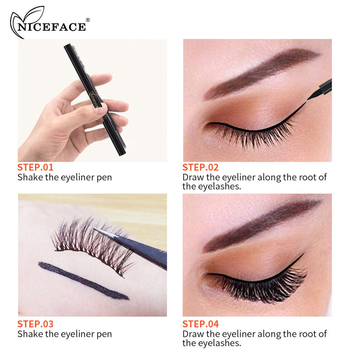 3-In-1 Eyeliner Pen for Smudge-Resistant Lash Lines