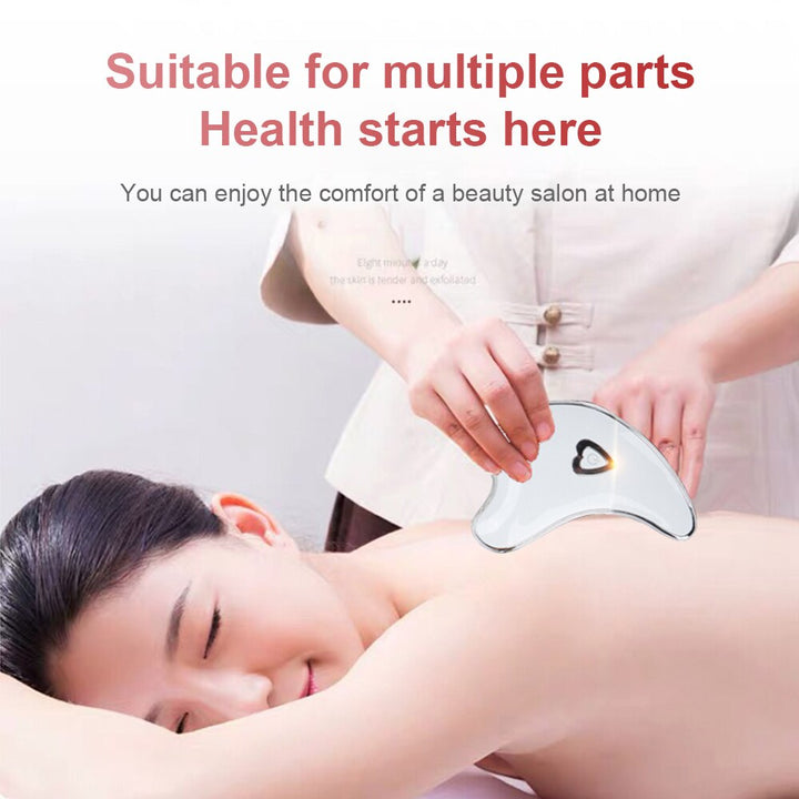 Electric Face & Neck Massager — Heat & Vibration for Firmer