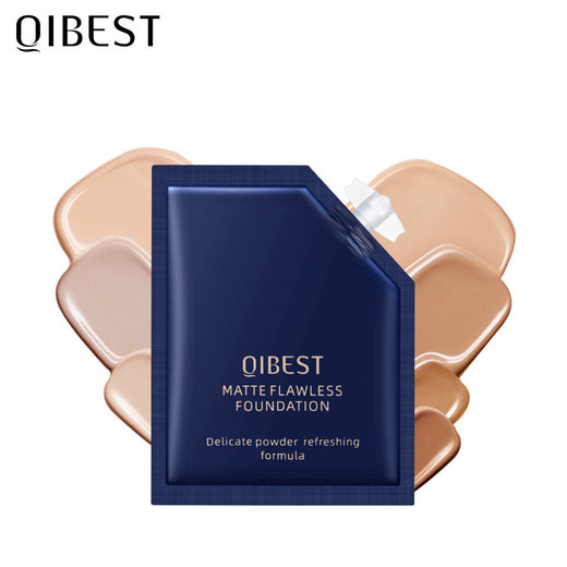 Portable Matte Liquid Foundation for Smooth Coverage