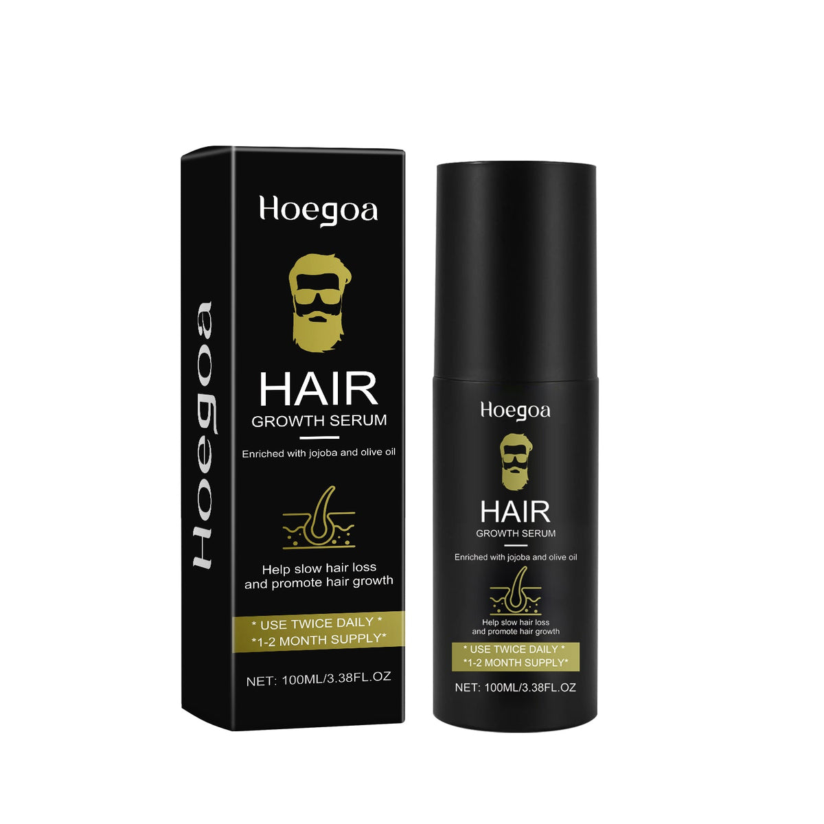 Men's Hair Growth Serum for Thicker, Fuller-Looking Hair